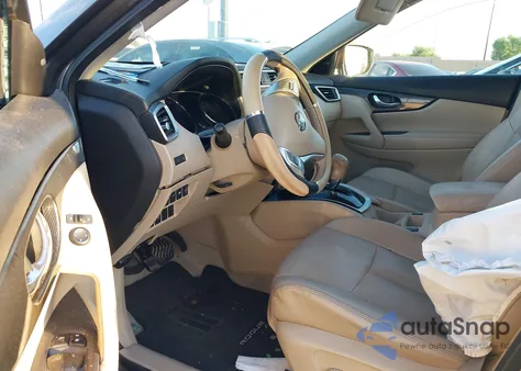 2015 Nissan Rogue Sl из США, поврежденный, VIN 5N1AT2MT6FC899753